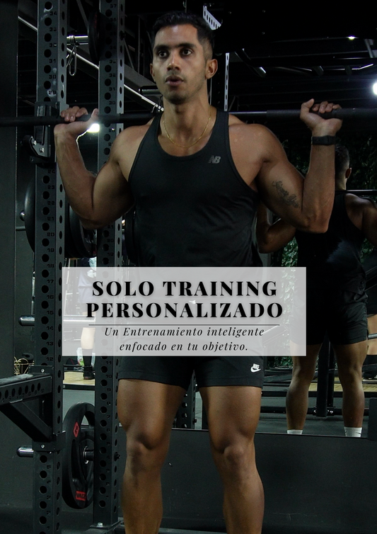 SOLO ENTRENAMIENTO PERSONALIZADO