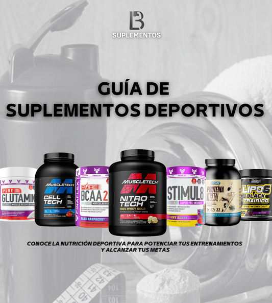 GUÍA DE SUPLEMENTOS DEPORTIVOS ¡¡GRATIS!! 🎁😱